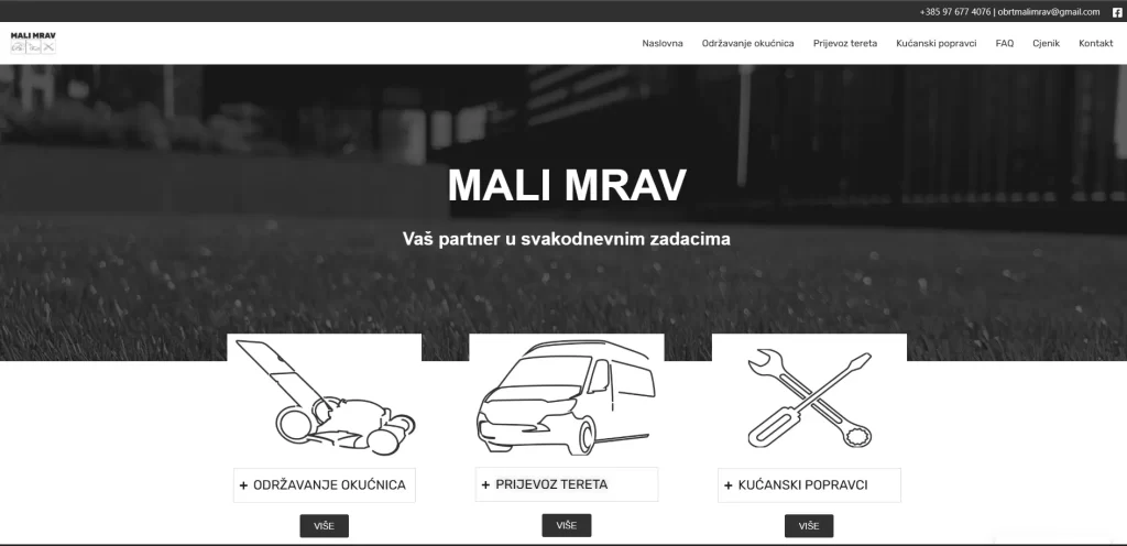 Održavanje okućnica Pula