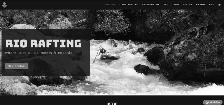rio rafting Split