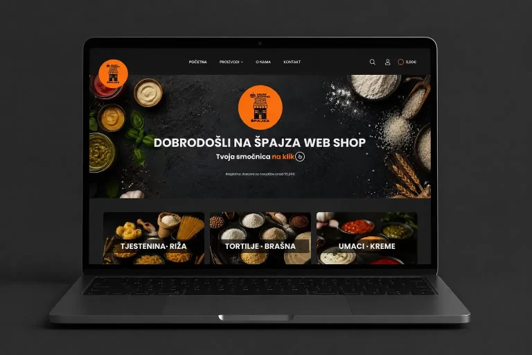 web shop spajza
