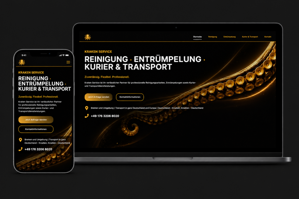 Izrada web stranice za njemačku firmu